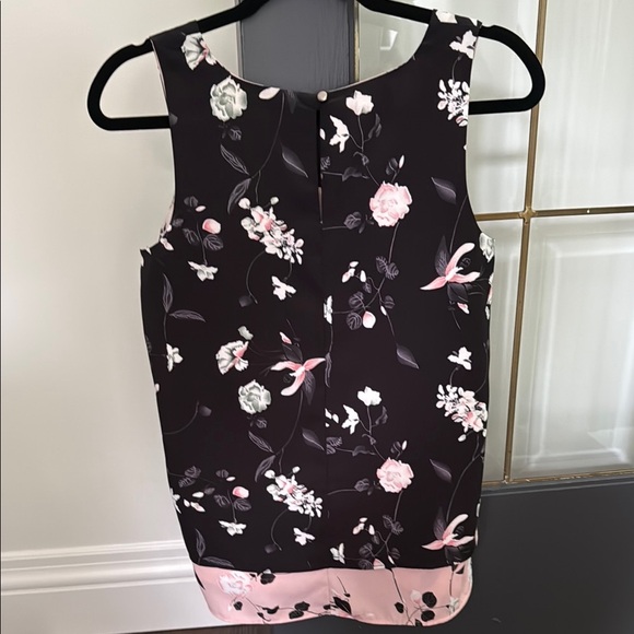 Ricki's Black and Pink Floral Tank Top - Picture 3 of 3